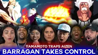 Yamamoto traps Aizen | Bleach Ep 215, 216 Reaction Highlights