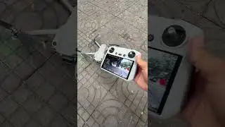 Set of DJI drone for shooting