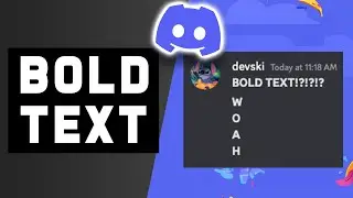 How to Bold Text in Discord