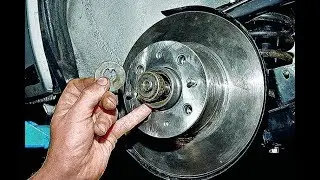 VAZ 2107 wheel bearing replacement