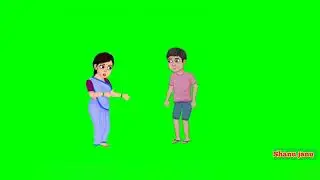 green screen video  talking and sitting cartoon character  💯% no copyright video