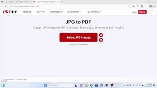 How to convert jpg image to pdf ! I love pdf 