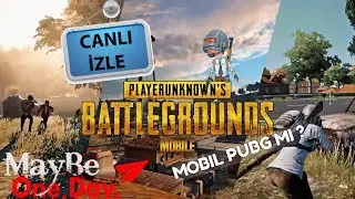 100 KİŞİLİK ODA TÜRKİYE  MOBİL PUBG CANLI YAYIN| ABONE OL İSMİN ÇIKSIN |