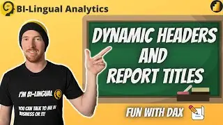 How To Enhance Power BI Reports With Dynamic Titles And Headers