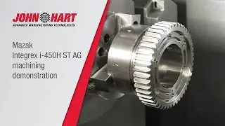 Mazak's IMTS 2024 Integrex i-450H ST AG demonstration