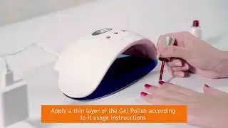 Lámpara Secador de Uñas, Carttiya LED/UV Gel Esmalte de Uñas