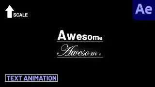Text Animation in After Effects
