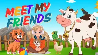 🐄Introducing My Adorable Pets/Meet my cute pets/#cuty pets/#animal pets/#kids 🐶🐱