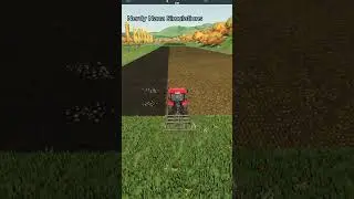 Plowing Contract Farming Simulator 22 #shorts