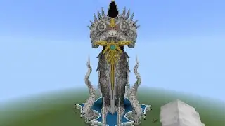 destruction of pixel art TNT in Minecraft