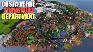 Entspanntes kleines Aufbauspiel like Dorfromantik | Let's Play Costa Verde Transport Departement