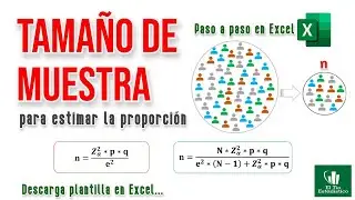 Cálculo de tamaño de muestra🔥paso a paso | parte 2 ✅✅✅