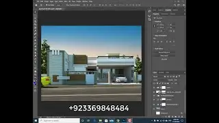 photoshop 2021 post production for vray and 3ds max