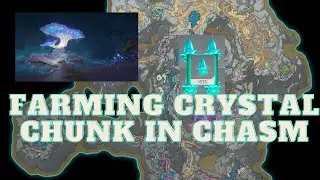 Farming Crystal Chunks in Genshin