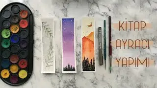 Making Watercolor Bookmarks