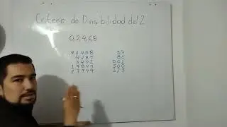 Criterio de Divisibilidad del 2
