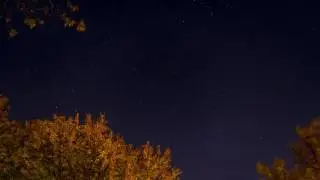 Night sky timelapse