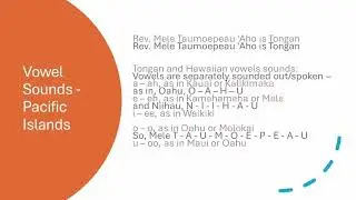 Rev Mele Taumoepeau 'Aho