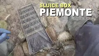 ⛏️ Provata la Canaletta Piemonte Trovato oro in 20 Minuti - Cercare Oro nei Fiumi - Goldoro