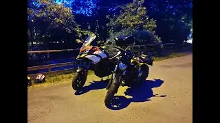 Yamaha MT-07 - Workin' on our night moves
