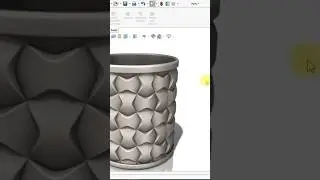 Textured Cylinder in Solidworks. Watch the full tutorial on my YouTube channel. 
