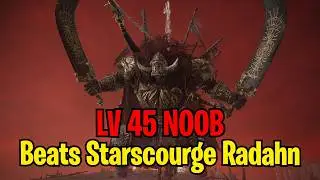 Noob Beats Starscourge Radahn  - Elden Ring