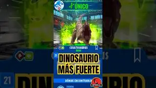 CREO AL DINOSAURIO MÁS PODEROSO DE JURASSIC WORLD - DESTROZO BRUTAL EN BATALLAS - CERATOSAURIO
