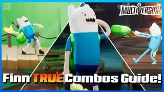 Finn TRUE Combos Guide, How To Do It! | MultiVersus