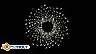 Blender Tutorial - Create Some 3D Spiral Animation In Blender 2.93 / 