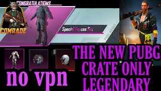 The New PubgKr Crate Opening | Only Legendary | No Vpn