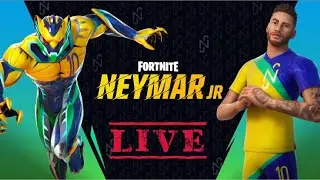 🔴FORTNITE COM AMIGOS - JOGANDO COM A SKIN DO NEYMAR