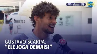 Scarpa elogia colega do Galo