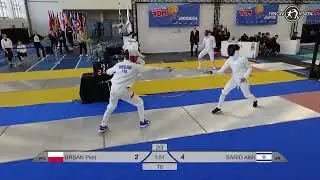 Euro Champs 2025 U23ME - L8 - Piotr Urban POL v Alon Sarid ISR