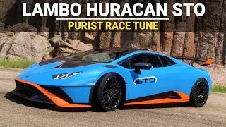 Forza Horizon 5 Tuning - 2020 Lamborghini Huracan STO, FH5 Purist Race Build, Tune & Gameplay