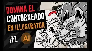 Como dibujar en illustrator con mouse | TUTORIAL KITSUNE #1 |