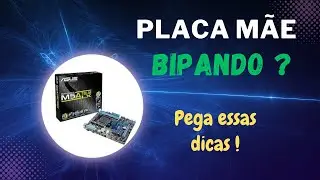 Placa Mãe  Asus bipando , talvez  a  tua tenha esse problema ...