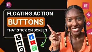 2 Ways to add Sticky Floating Buttons in Elementor