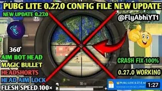 Pubg lite no recoil 0.27.0 ।।  no recoil aimlock high damage ❤️😎#norecoil #aimbot