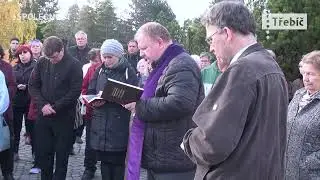 Tradiční modlitba za zemřelé na Novém hřbitově