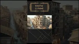 42 интересных факта о древнем  Риме.#shorts  #история #ДревнийРим