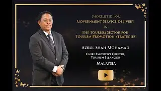 #IBRAA | Tourism Selangor for Tourism Sector | Azrul Shah Mohamad, Chief Executive Officer