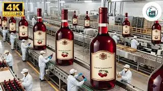 Inside the Frederiksdal Factory: Denmark's Premium Cherry Wine (Full Process)