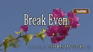 The Script - Breakeven (Karaoke/Lyrics/Instrumental)