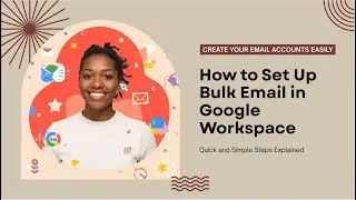 How to create a bulk email account in Google Workspace (G Suit)?