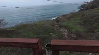 13.5 Обзор на тропинку к ближнему дикому пляжу возле водонапорной станции