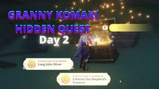 Granny Komaki Hidden Quest : Day 2 | Genshin Impact