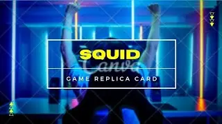 Squid game replica card