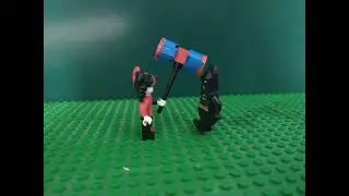 Lego Batman Vs Harley Quinn stop motion