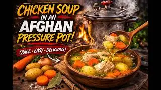 Why Afghan Kazan (Pressure Pot) Soup Tastes Different (Chicken Soup Recipe!)