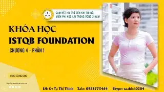 GV Tạ Thị Thinh chuyên đào tạo và tổ chức thi ISTQB foundation và advance level ở 3 miền HN, DN, HCM